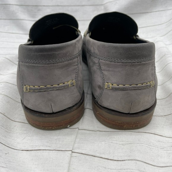 Cole Hann Grand OS Pinch Maine Classic Gray Penny Loafers Men Size 11M C27598 main image 12